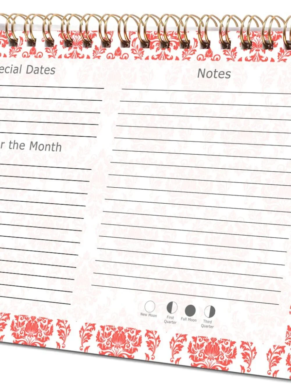 2026-2027 18 Months Standing Flip Desk Calendar Desktop Planner 018